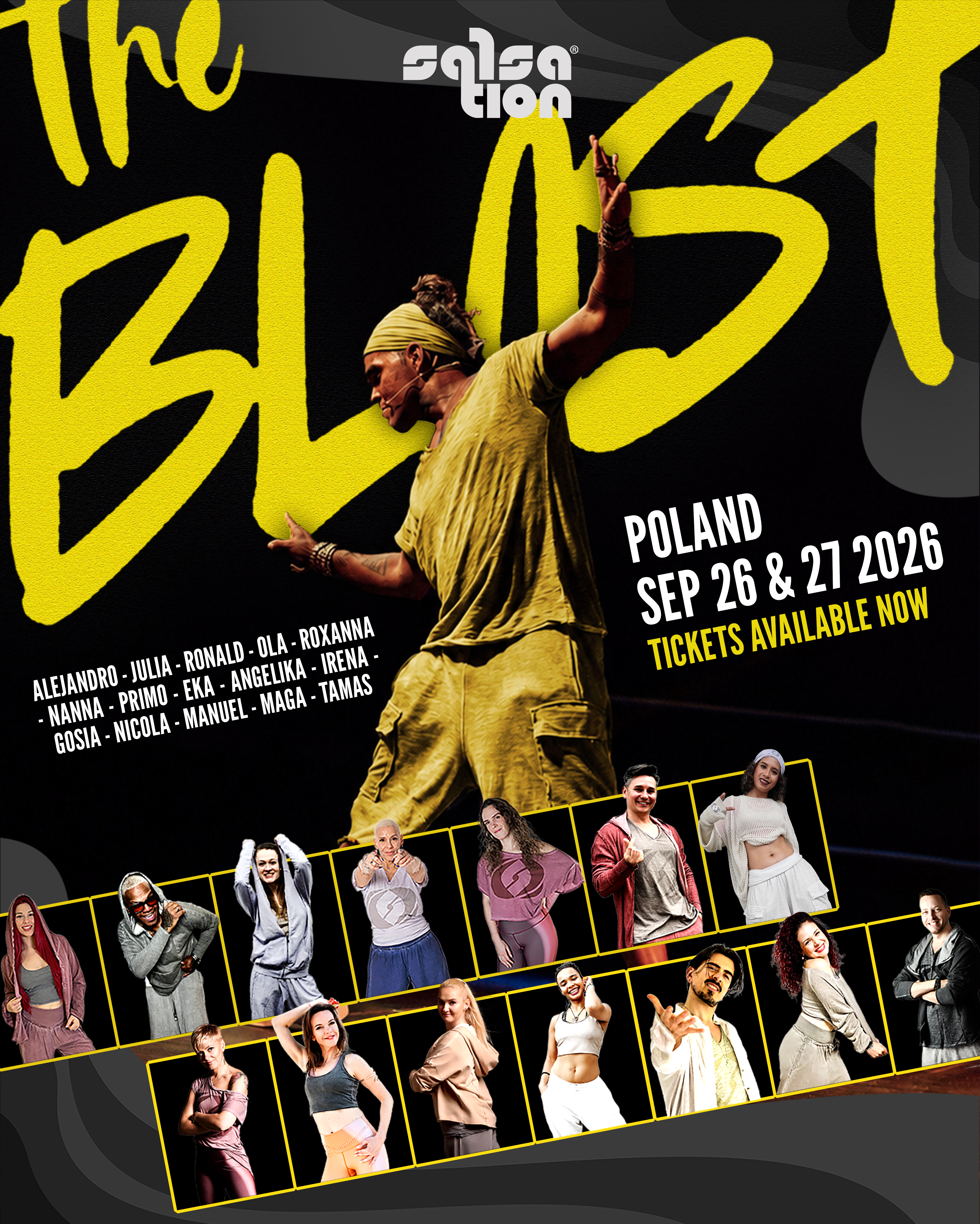 SALSATION BLAST Poland Event Lineup