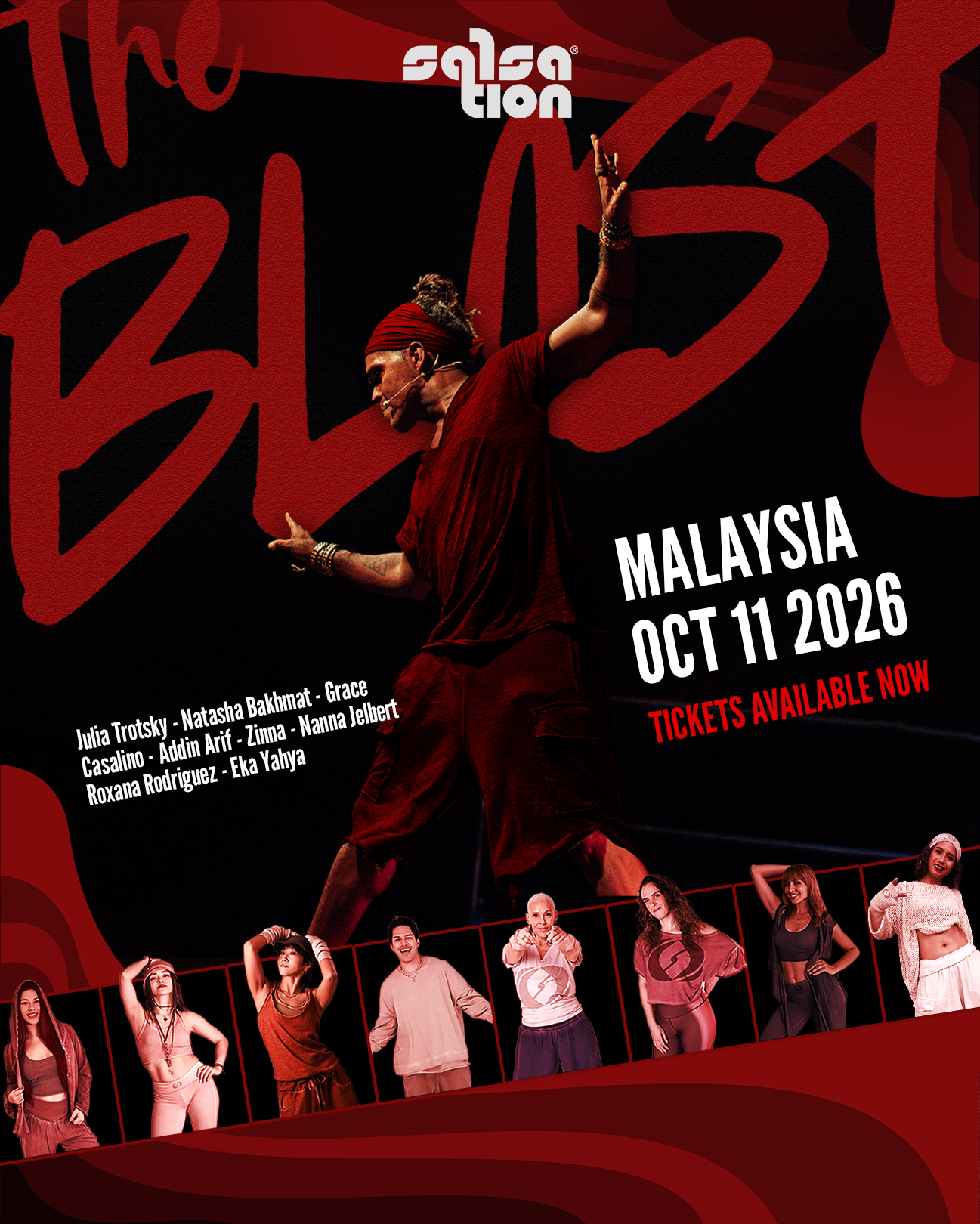 SALSATION BLAST Malaysia Event Community and Lineup