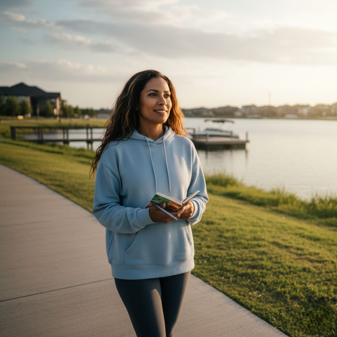 Warm Cypress, TX therapy office providing depression counseling in a safe, supportive setting.