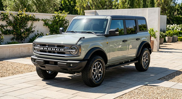 Detailed and cleaned ford bronco in southern california
