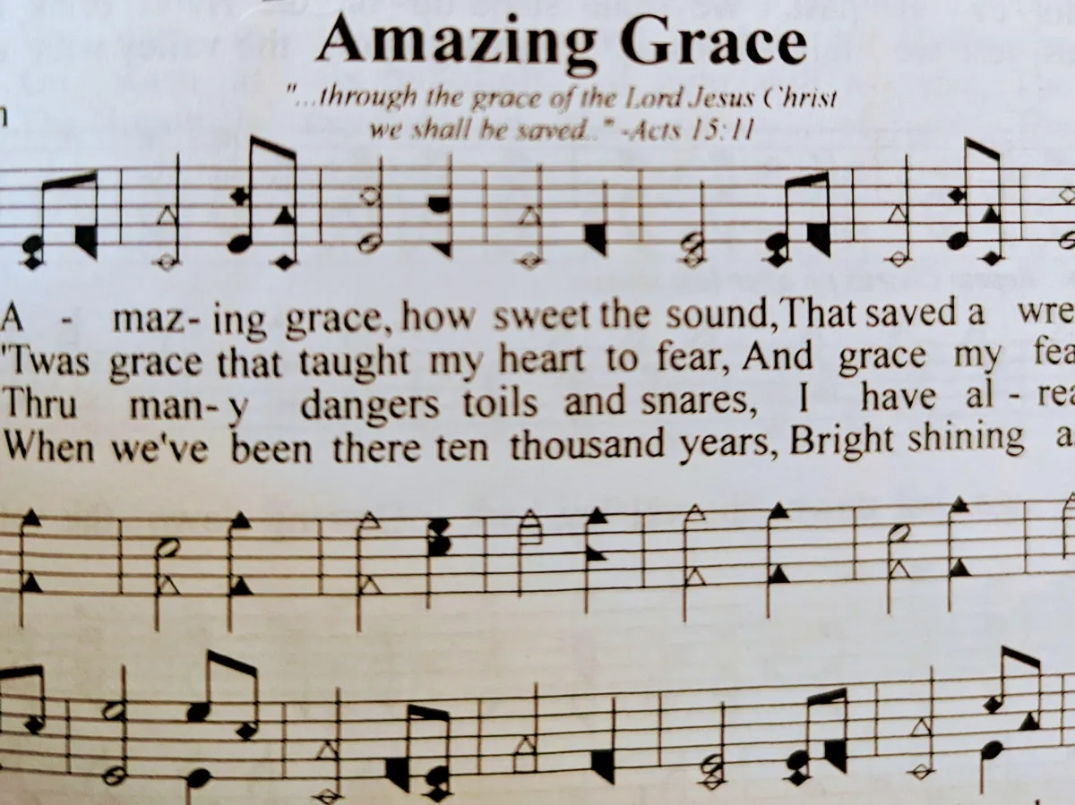 Amazing Grace Gospel Hymnal Image Faith Independent Baptist Church Hebron KY 41048 KJV