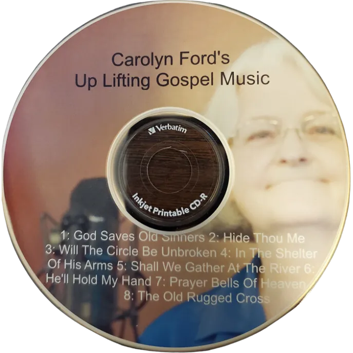 Carolyn Ford Gospel CD Music Image Faith Independent Baptist Church