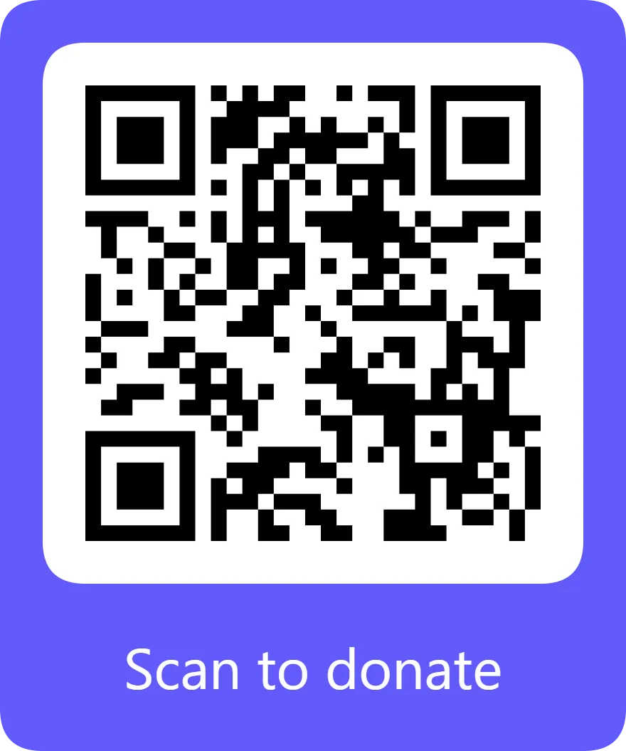 Mission one-time donation QR code Faith Independent Baptist Church Hebron KY 41048