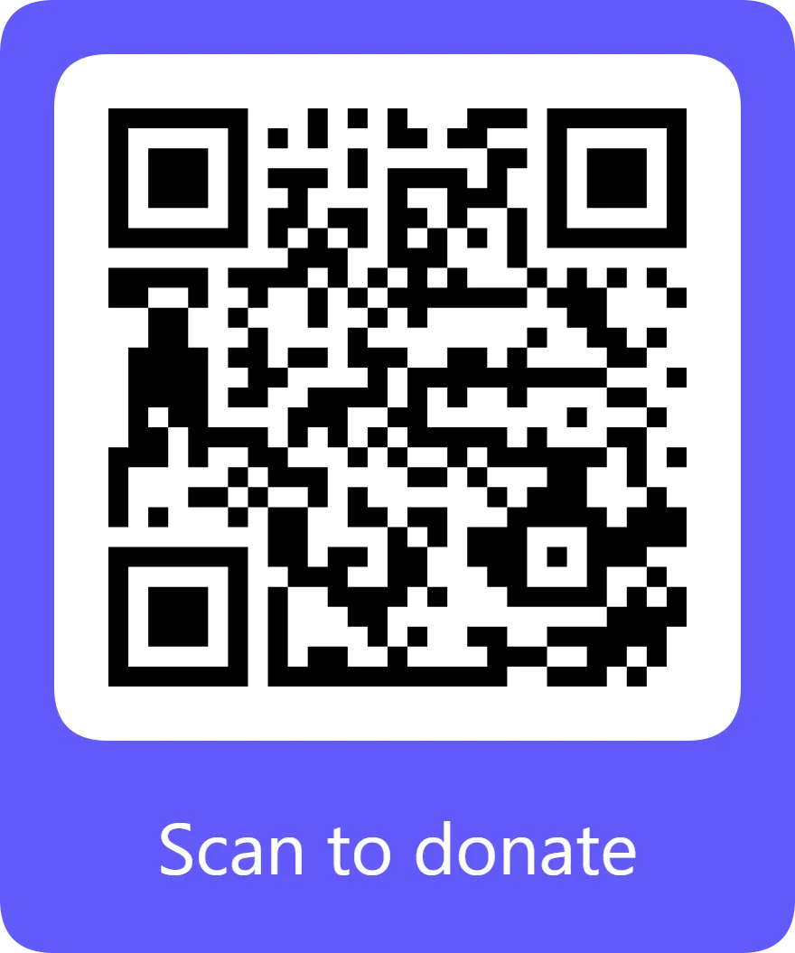 One Time donation QR code Faith Independent Baptist Church Hebron KY 41048