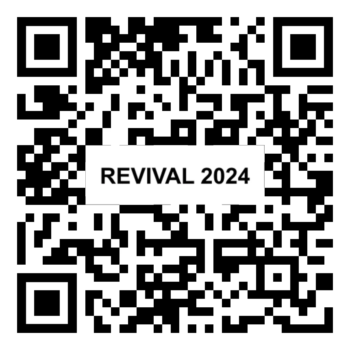 revival 2024 QR code