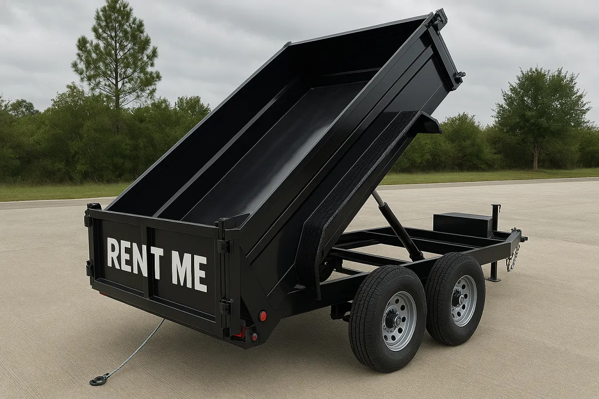front loader on green grass