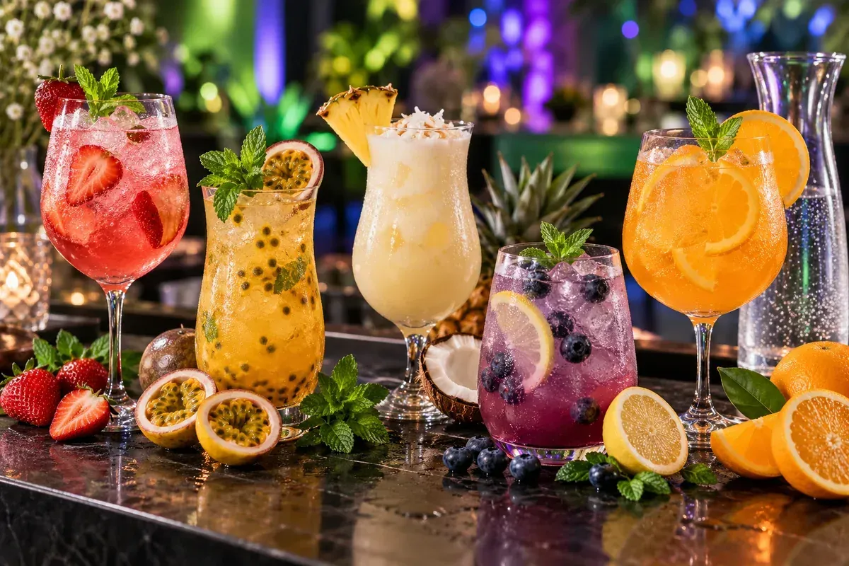 Drinks sem álcool para festa de 15 anos: como escolher