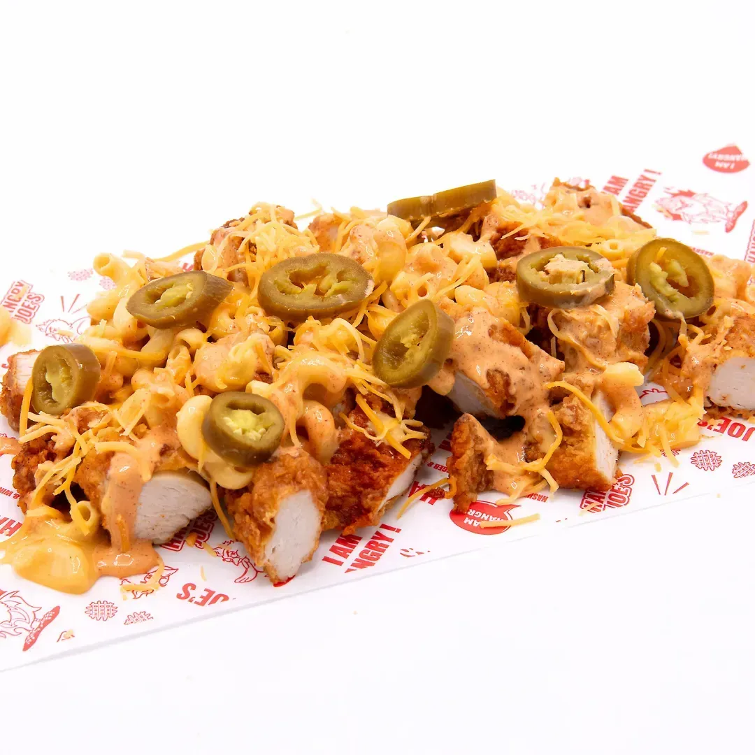 hangry Joes Eldersburg loaded mac $ Cheese