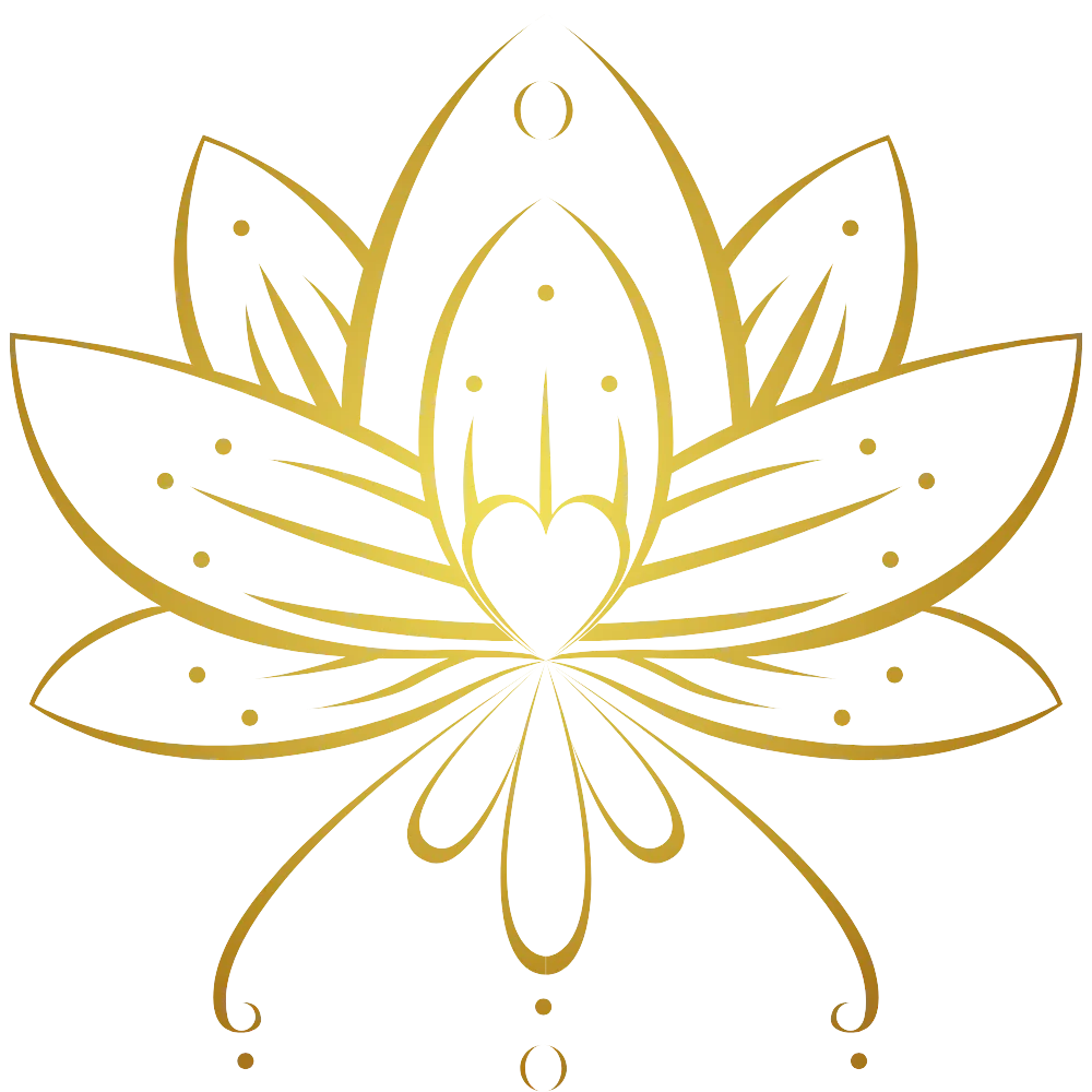 Canva goldene blume
