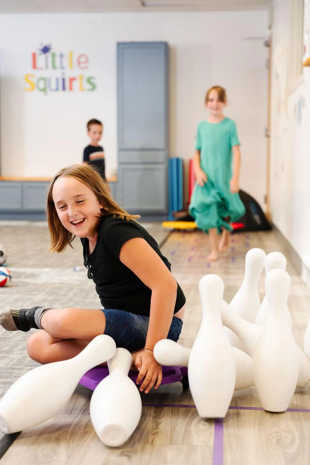 children in occupational therapy group