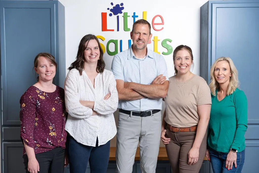 speech therapy services with 2 children
