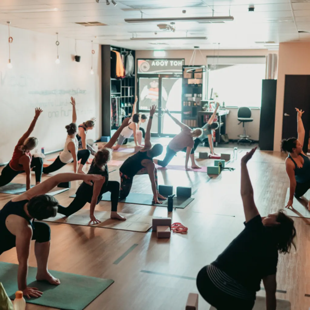 Everyday objects symbolising a simple anchor for building a daily yoga habit