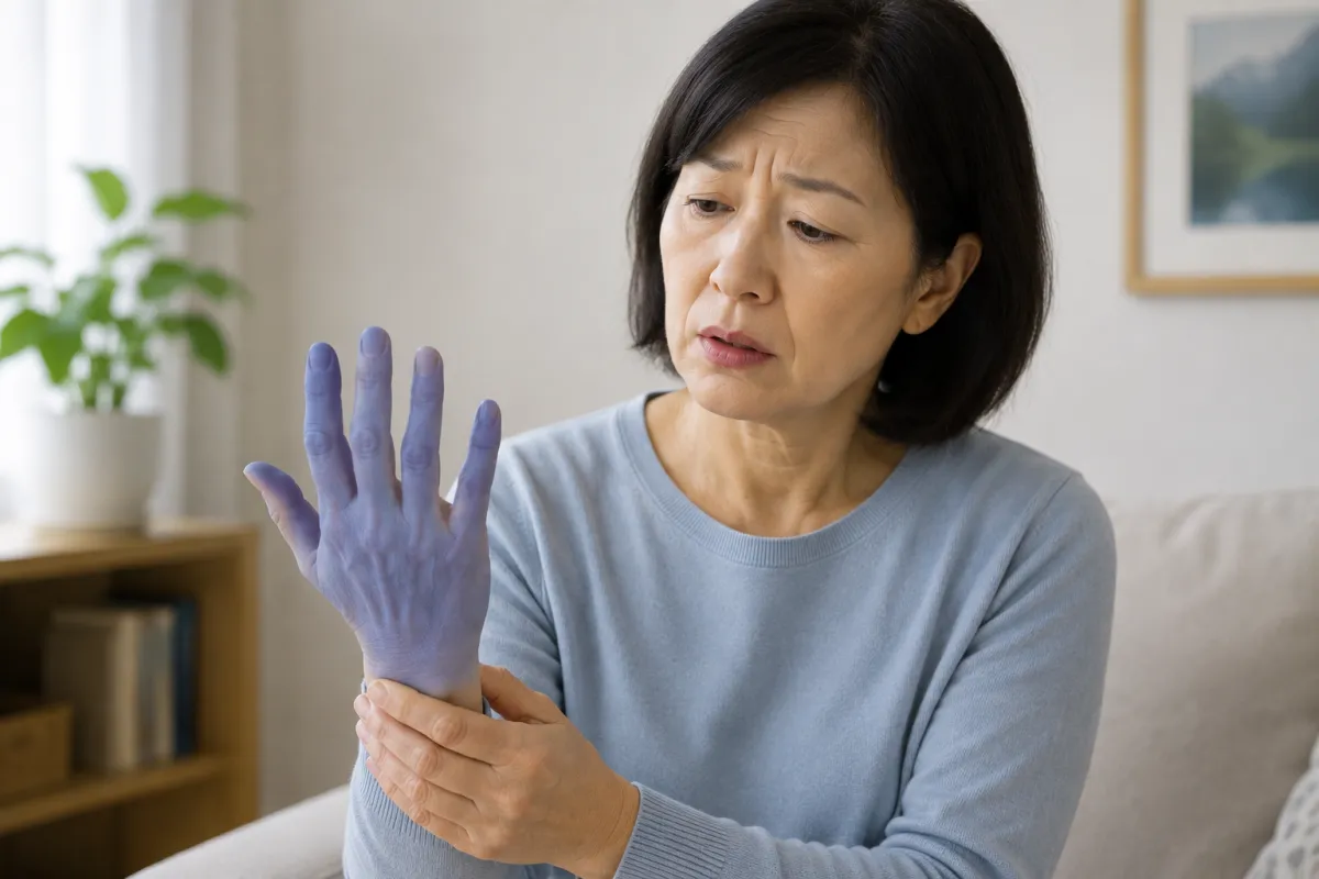 Cold Hand After a Stroke