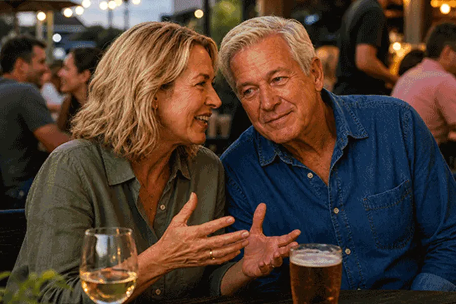 Adult noticing that everyday conversations are less clear