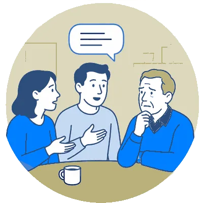 hearing loss - family members say you need a hearing test