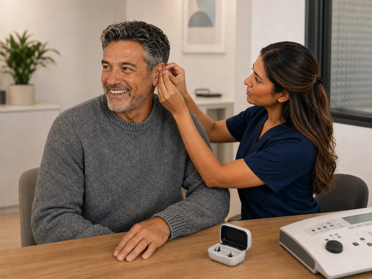 Essence Audiology hearing aid fittings