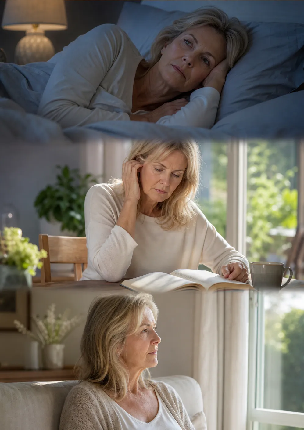 tinnitus upsetting the sleep and wellbeing of a lady
