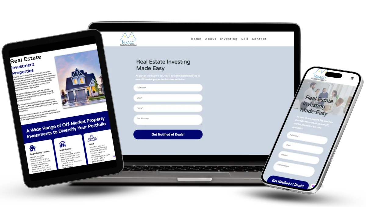 Coral Cove Villas - GHL Booking Funnel Portfolio By Tainy Bayno