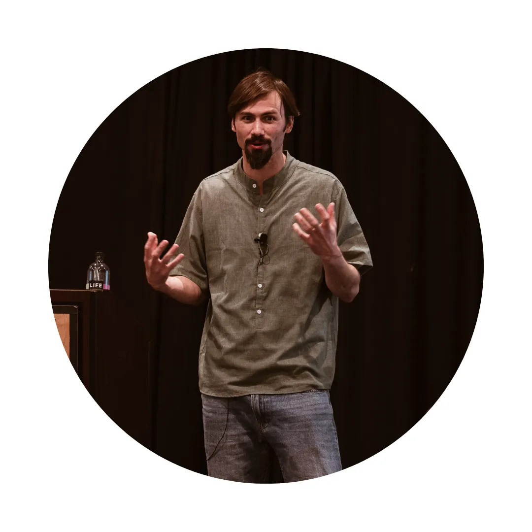Matt Powers, regenerative educator and author teaching permaculture and soil science through books, courses, and public speaking