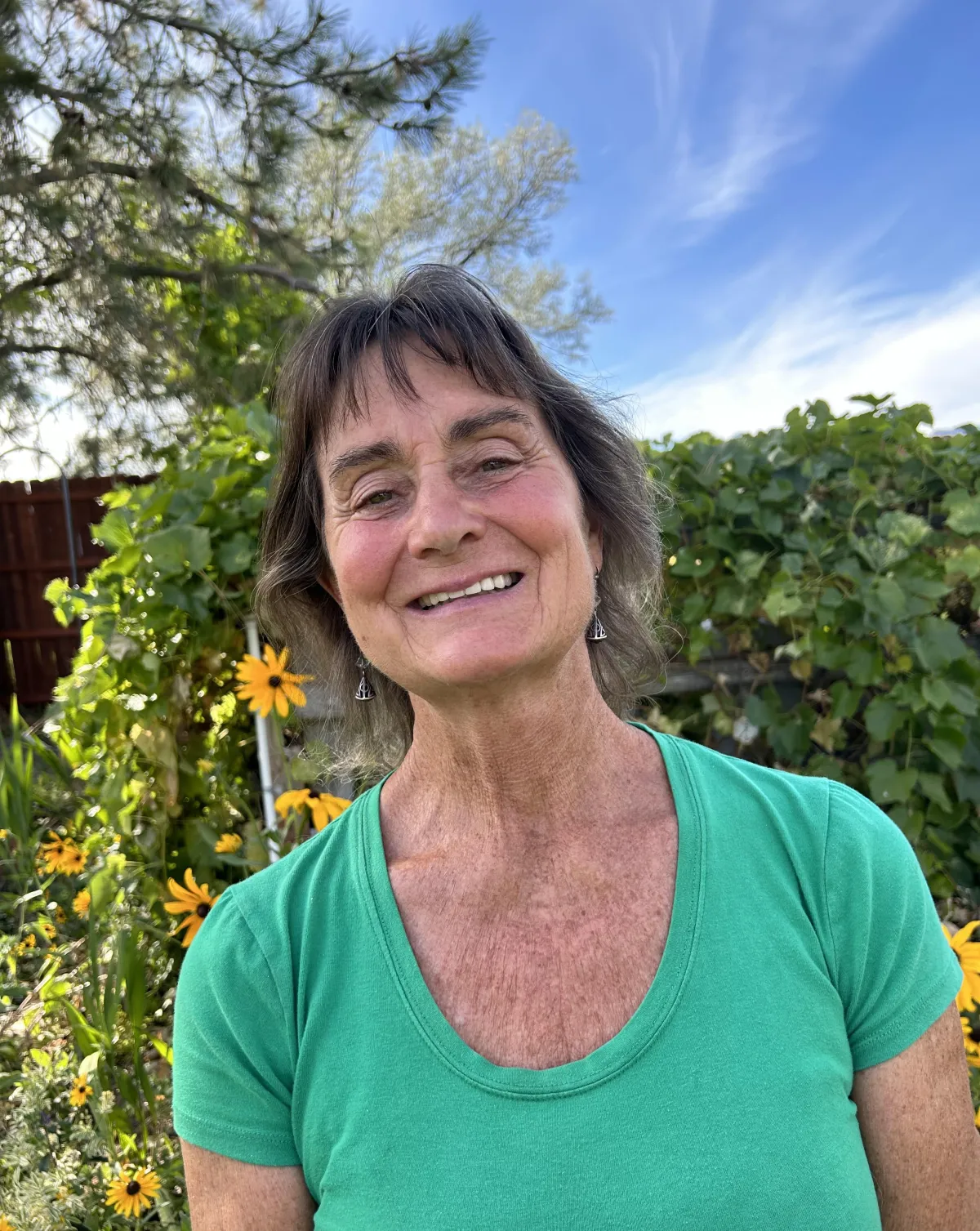 Helen Atthowe, longtime organic orchardist and ecological researcher promoting pesticide-free food systems and soil health