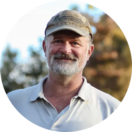 Mark Shepard, restoration agriculture expert and designer of resilient, perennial-based farming systems