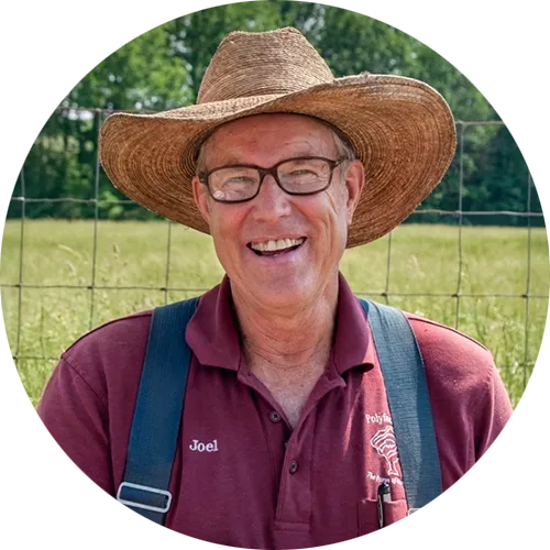 Joel Salatin, outspoken author and multi-generational farmer known for holistic pasture-based farming