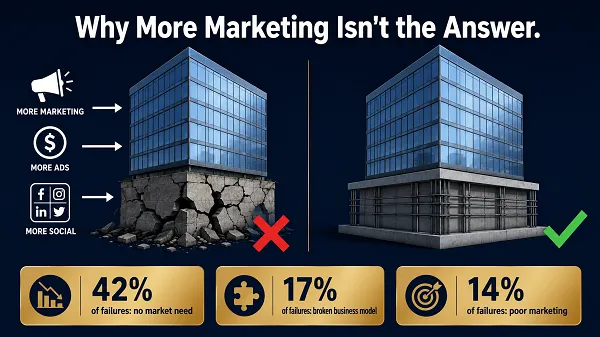 Why You Don't Need Another Marketing Strategy (You Need a Structural Redesign)