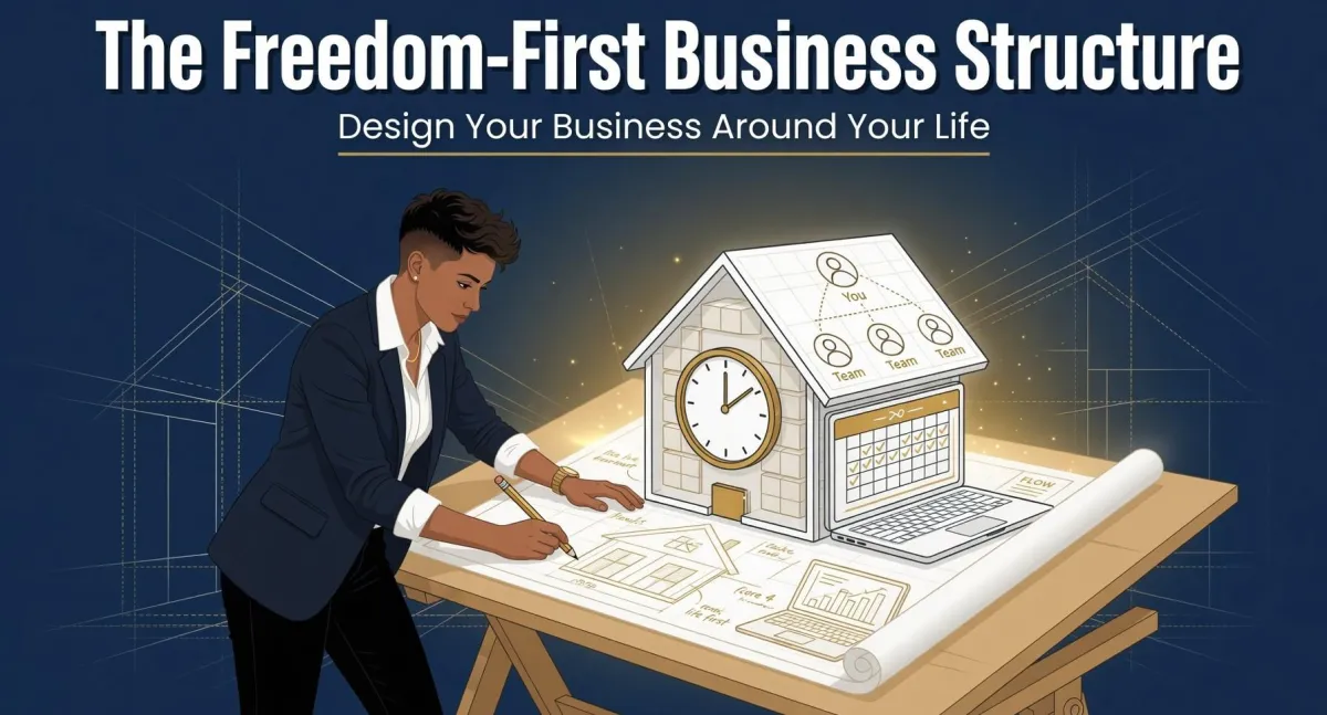 The Freedom-First Business Structure: Designing Operations Around Your Life