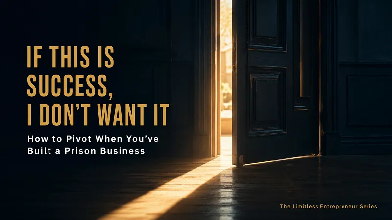 When to Pivot Your Business: Escaping the Prison Trap
