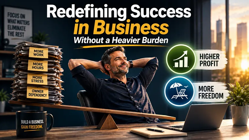 Redefining Success: Why a Bigger Business Doesn't Have to Mean a Heavier Burden