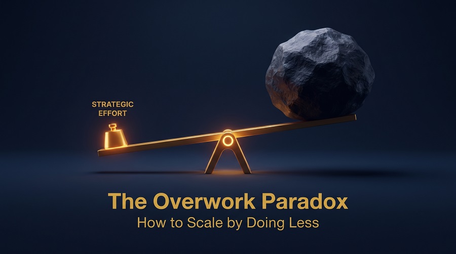 The Overwork Paradox: How to Scale Your Business by Doing Less