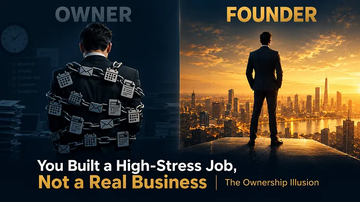 You Built a High-Stress Job, Not a Real Business