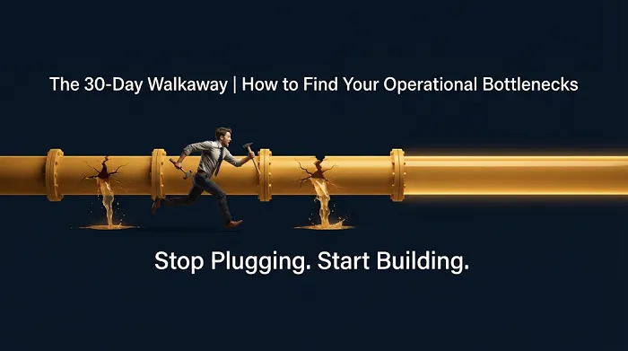 The 30-Day Walkaway: How to Find Your Operational Bottlenecks