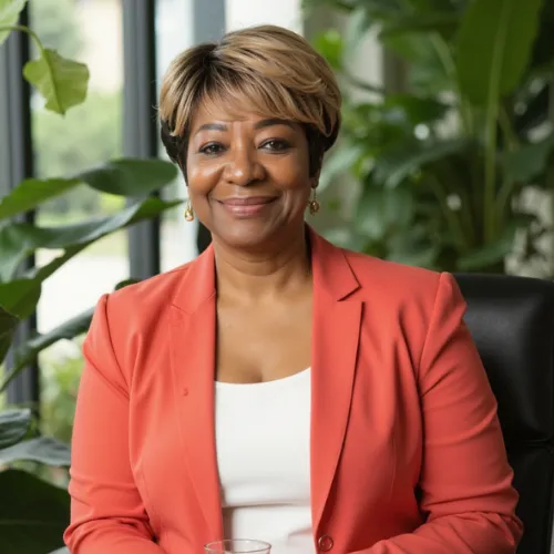 Portrait of Pastor Dr. Dorothy Ross smiling warmly