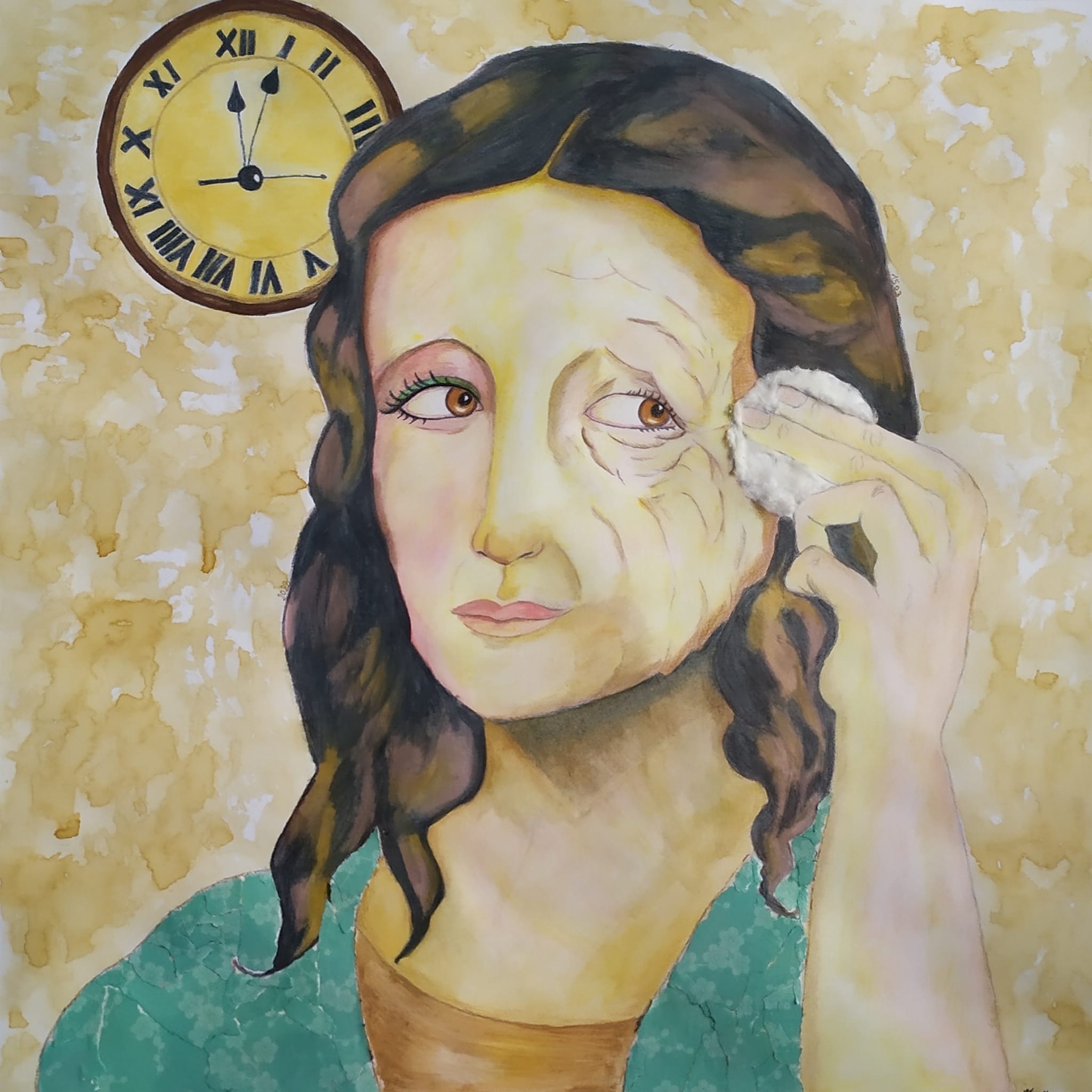 L'horloge tourne - Joconde revisitée