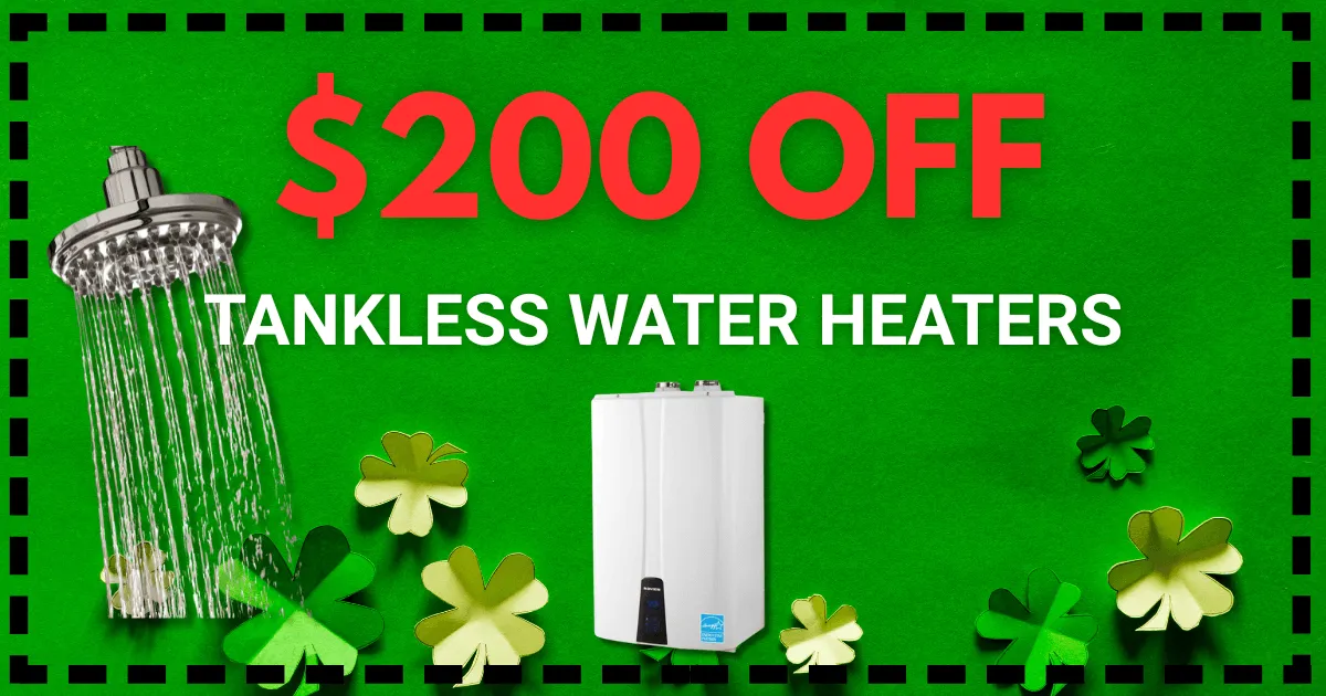 $200 Tankless Water Heaters