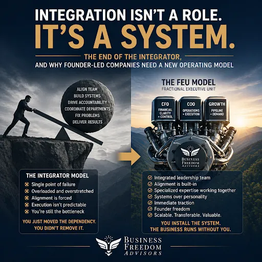 Integration Isn’t a Role. It’s a System | Why the Integrator Model Is Ending