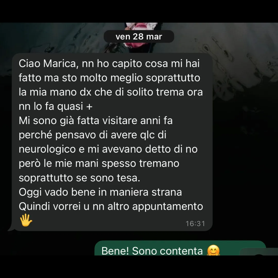 recensione 5 osteopata a Rimini Marika Ceroni