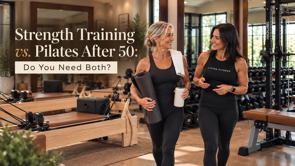 3. Strength Training vs. Pilates After 50: Do You Need Both?
