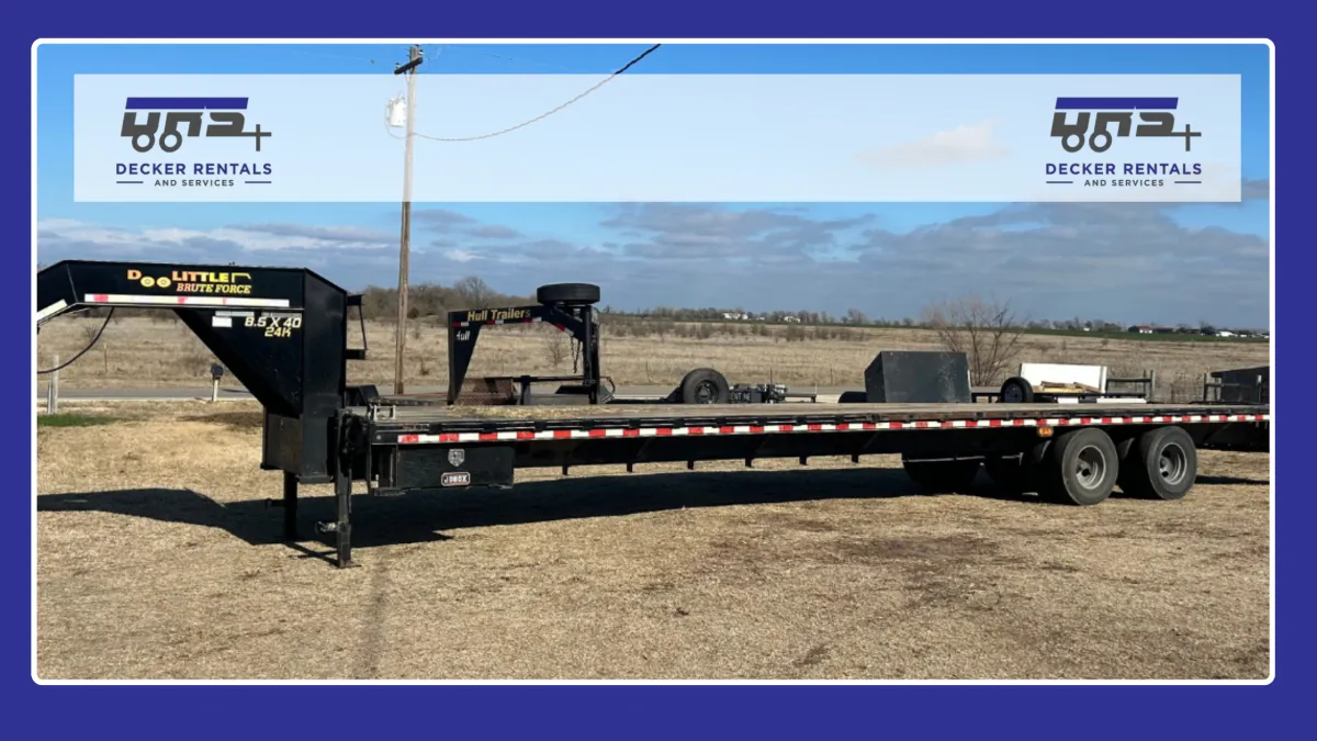 What Makes Decker Rentals the Top Trailer Rental Company in Wichita?