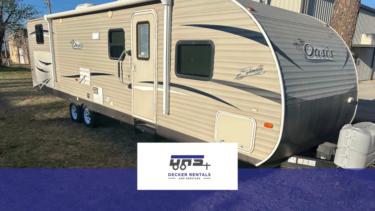 How Does a Camper Rental from Decker Work for a July Road Trip from Wichita?
