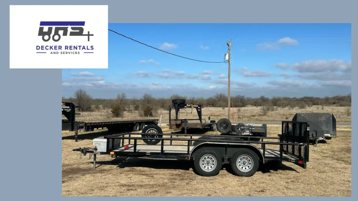 What Makes Decker Rentals the Top Trailer Rental Company in Wichita for Contractors?
