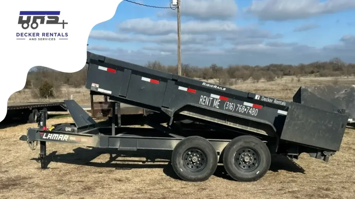 How Does the 14-Foot Dump Trailer Handle Fall Yard Cleanup in Wichita, KS?