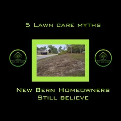 5 lawn care myths New Bern homeowners still believe organic lawn care