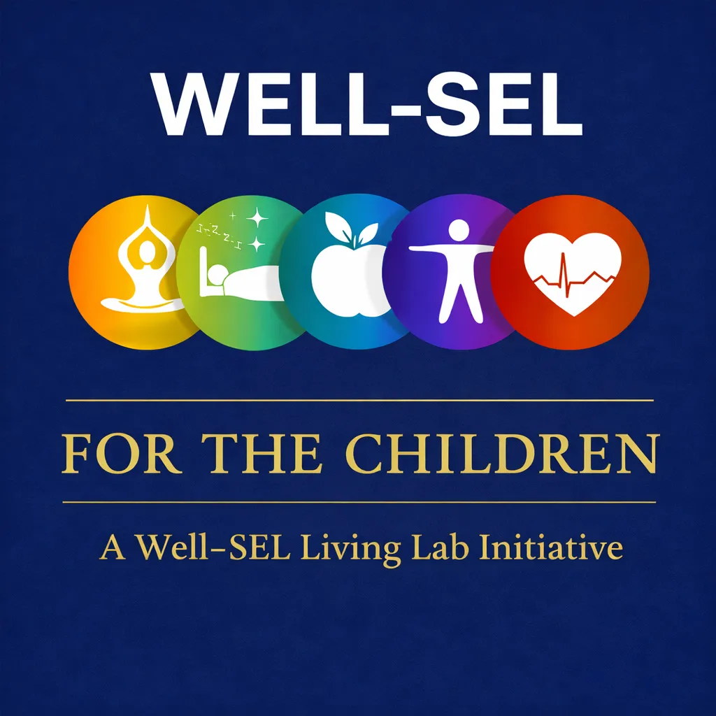 Large group with arms up practicing Kundalini yoga