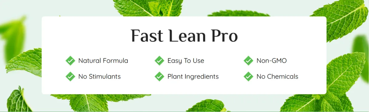 Fast Lean Pro Supplement