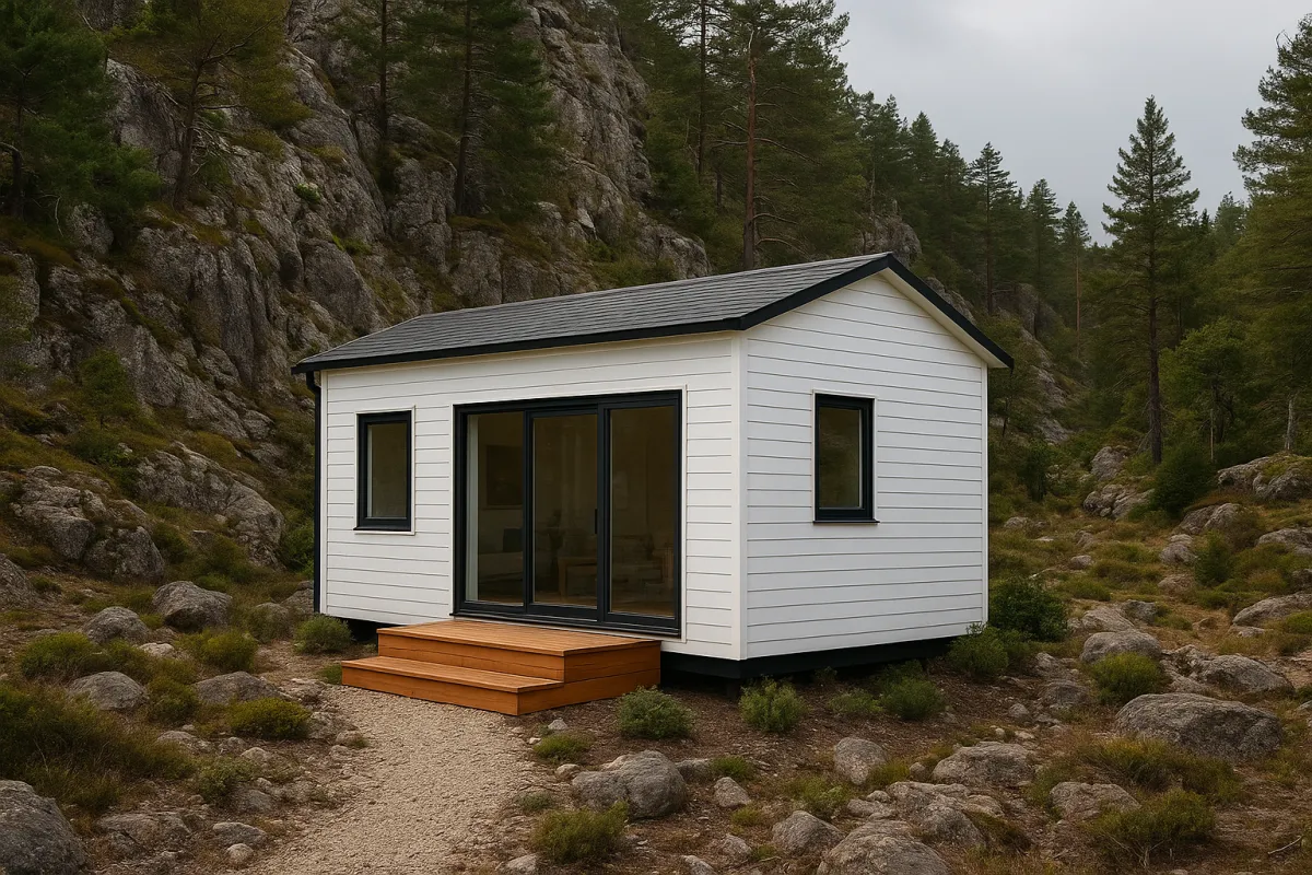 gyors házépítés 3-7 nap alatt könnyűszerkezetes technológiával