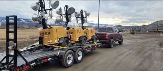 Multiple Frost Fighter 350,000 BTU diesel heaters for sale in inventory