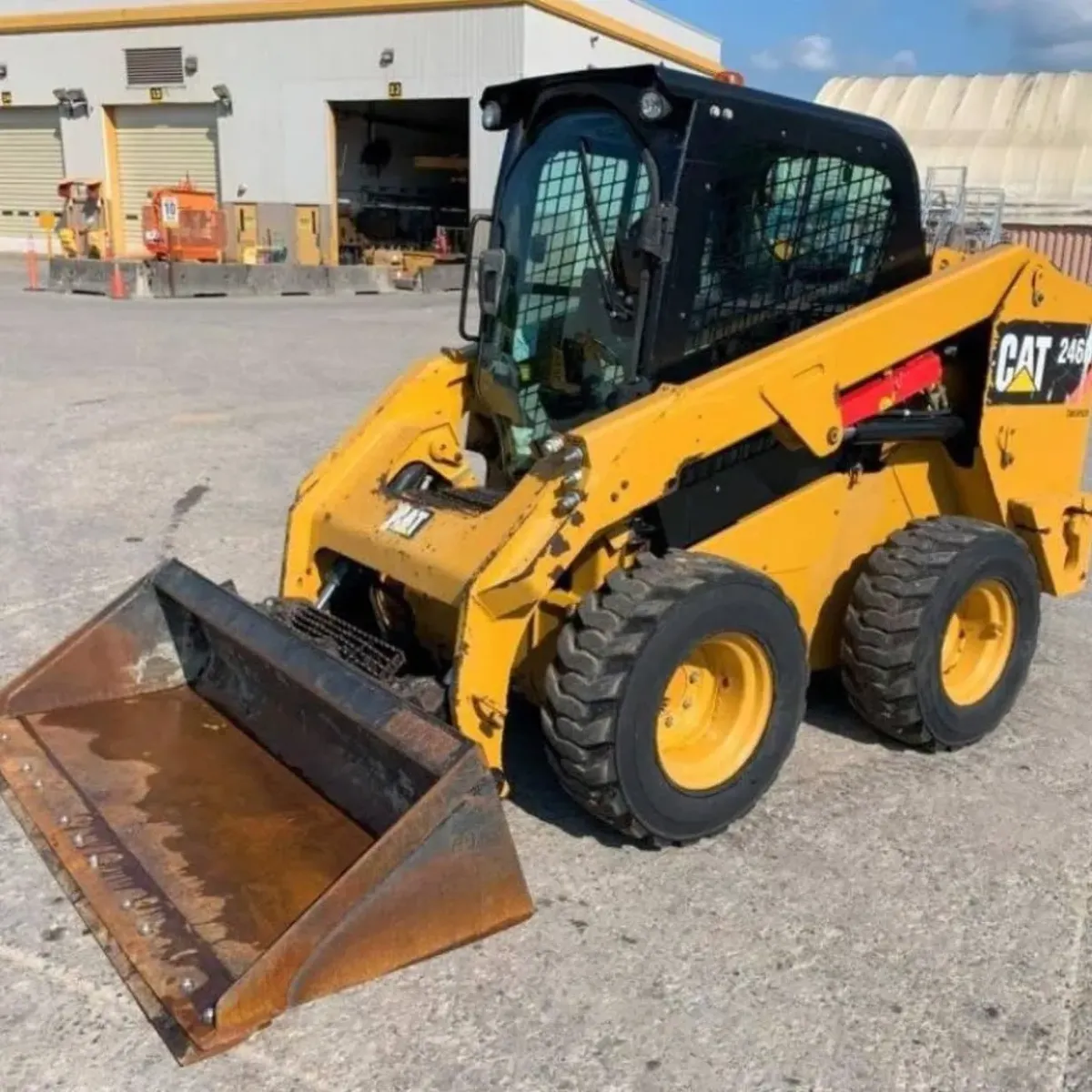 2016 CAT 246D skid steer with bucket attachment for sale in Barriere BC - $43,600