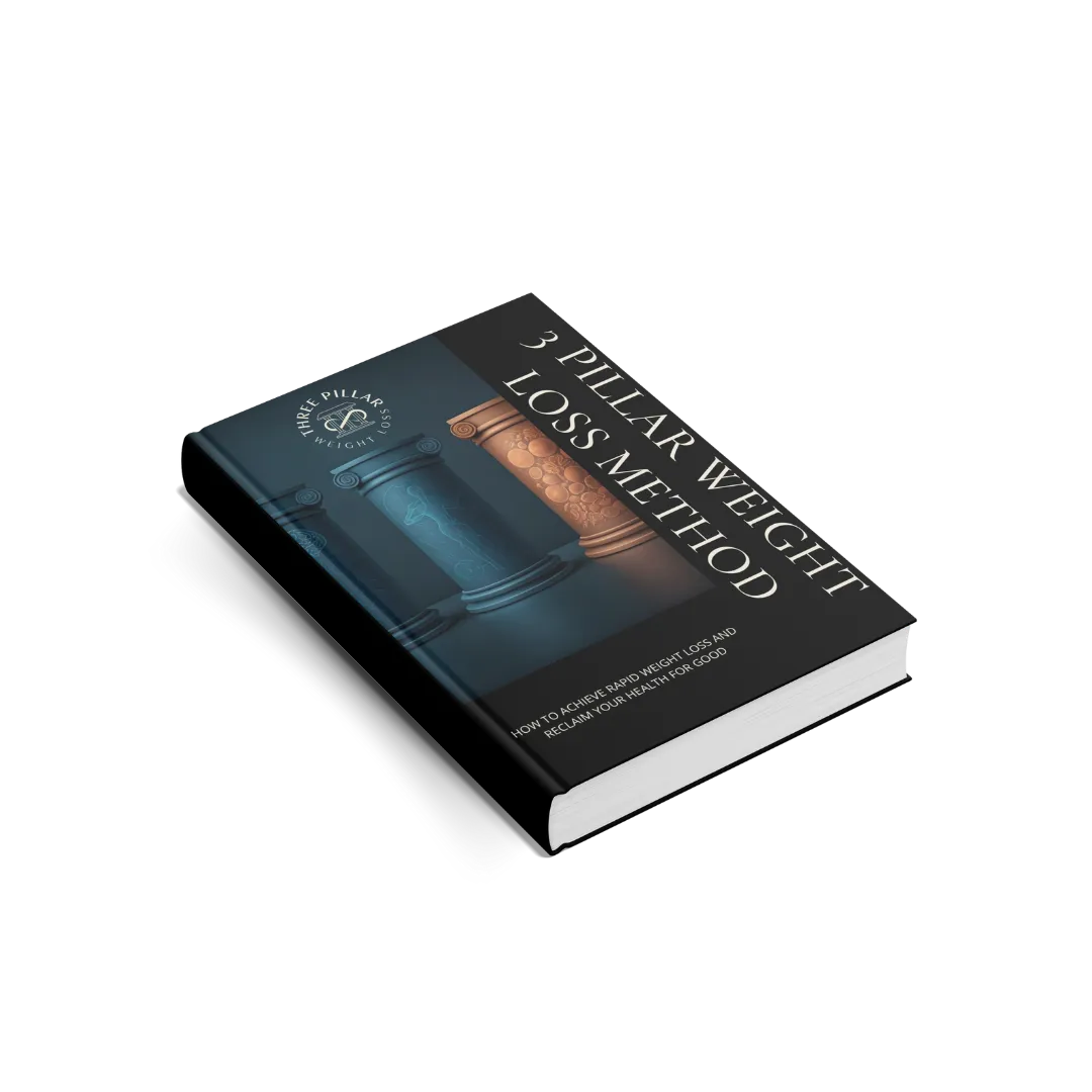Three Pillar Weight Loss Guide PDF cover mockup